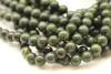 Green Vein Jasper, Natural, Smooth Round