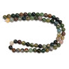 India Agate, Natural, Smooth Round, 6mm. Priced Per Strand.