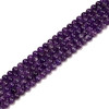 Amethyst, Natural, Smooth Round  8mm