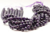 Quartz, Amethyst, Natural, Smooth Round