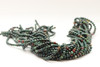 Bloodstone, Green, Natural, Smooth Round, 8mm, One Strand