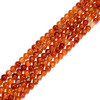 10mm Carnelian Agate, Mixed Color, Heated, Smooth Round