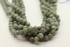 Labradorite, Grey, Natural, Faceted Round, 8mm Strand