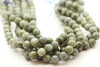 Labradorite, Grey, Natural, Faceted Round, 10mm Strand
