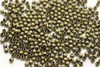 BEAD, Flat Round, Antique Bronze Plated (metal alloy), 3mm, approx 100 per bag