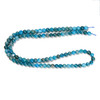 Neon Apatite, Natural, 4mm Smooth Round.