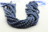 6mm Lapis, Matte, Dyed, Smooth Round