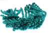 Lava, Dark Turquoise, Dyed 8mm Round