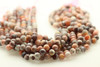 Botswana Agate, Pink, Natural, Smooth Round, 6mm, One Strand