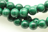 6mm Malachite, Natural, Smooth Round