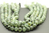 Prehnite, Natural, 10mm Smooth Round
