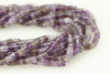 Quartz, Amethyst, Light, Natural, Heishi, 4x2mm, One Strand