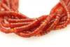 Carnelian Agate, Heated, Heishi, 4x2mm, One Strand