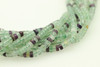 Fluorite, Mix, Natural, Heishi, 4x2mm, One Strand