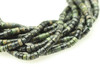 Jasper, Rhyolite, Heishi, 4x2mm, One Strand