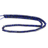 Lapis, Dyed, Heishi,  One 4x2mm Strand