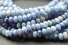 Aventurine, Blue, Quartz, Natural, Smooth Rondelle, 8x5mm