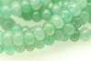 Aventurine, Green, Quartz, Natural, Smooth Rondelle, 6x4mm