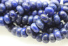 Lapis, Dyed, Smooth Rondelle, 8x5mm