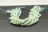Amazonite, Natural, Faceted Rondelle, 6x4mm, One Strand