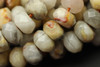 Crazy Lace, Agate, Natural, Faceted Rondelle, 8x5mm, One Strand
