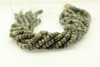 Labradorite, Natural, Faceted Rondelle, 8x5mm, One Strand