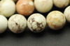Magnesite, Natural, Smooth Round Beads, 10mm
