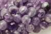 Amethyst, Chevron, Natural, Faceted Round, 6mm