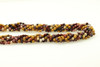Mookaite Jasper, Natural, Faceted Round, 4mm Strand