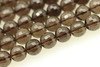 Smoky Quartz, Heated, Faceted Round, 6mm