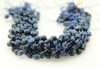 Aventurine, Blue, Quartz, Natural, Faceted Off Round, 8mm, One Strand
