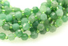 Aventurine, Green, Quartz, Natural, Faceted Off Round, 6mm, One Strand