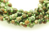 Rhyolite, Jasper, Natural, Faceted Off Round, 6mm, One Strand