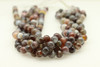 Botswana Agate, Natural, Smooth Round, 10mm, One Strand