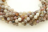 Botswana Agate, Natural, Smooth Round, 8mm, One Strand