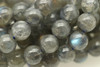 6mm Labradorite, Super Blue, Natural, Smooth Round Beads