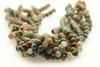 8mm Green Line, Quartz, Natural, Smooth Round Beads