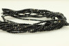 4mm, Black Agate, Dyed and/or Heated, Smooth Round Beads