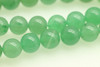 8mm Aventurine, Green, Quartz, Natural, Smooth Round Beads