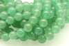 8mm Aventurine, Green, Quartz, Natural, Smooth Round Beads