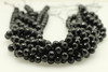 10mm Tourmaline, Black, Natural, Faceted Round
