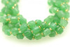 Aventurine, Green, Quartz, Natural, Faceted Off Round, 8mm, One Strand