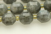 Labradorite, Natural, Faceted Off Round, 10mm, One Strand