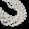 Moonstone, Natural, Faceted Round, 10mm Strand
