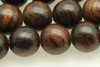 Sandalwood, Tiger, Natural, Smooth Round, 8mm