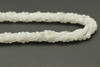 Moonstone, Natural, Faceted Cube, 4mm, One Strand