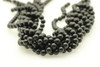 Shungite, Natural, Smooth Round Beads, 8mm