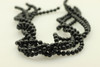 Shungite, Natural, Smooth Round Beads, 6mm
