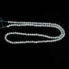 Amazonite, Natural, Faceted Round, One 3mm Strand