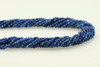 Kyanite, Stabilized, Faceted Round, 3mm, One Strand